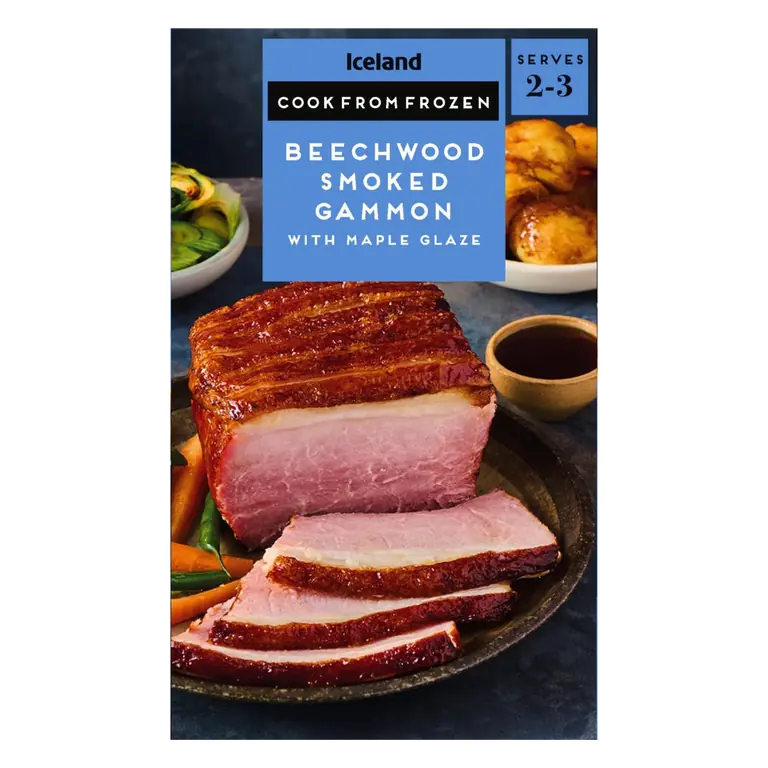 Beechwood Smoked Gammon with Maple Glaze 600g