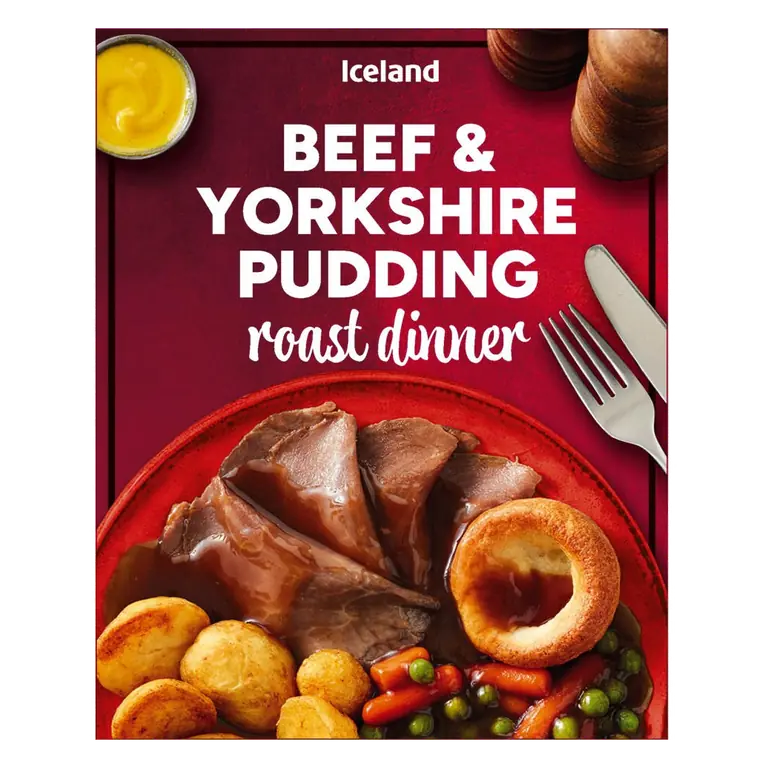 Beef & Yorkshire Pudding Roast Dinner 450g