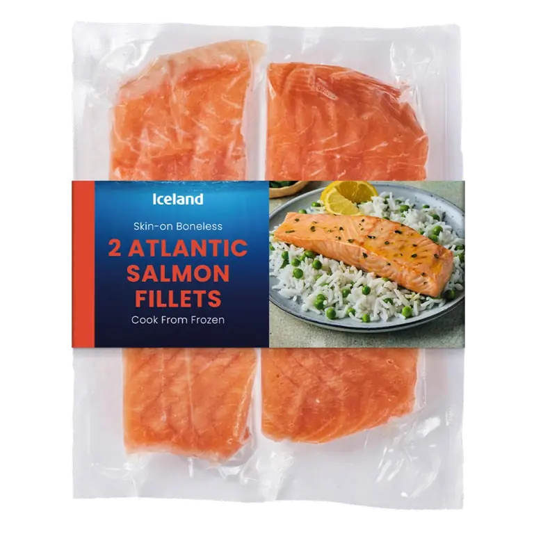 Boneless 2 Atlantic Salmon Fillets 260g