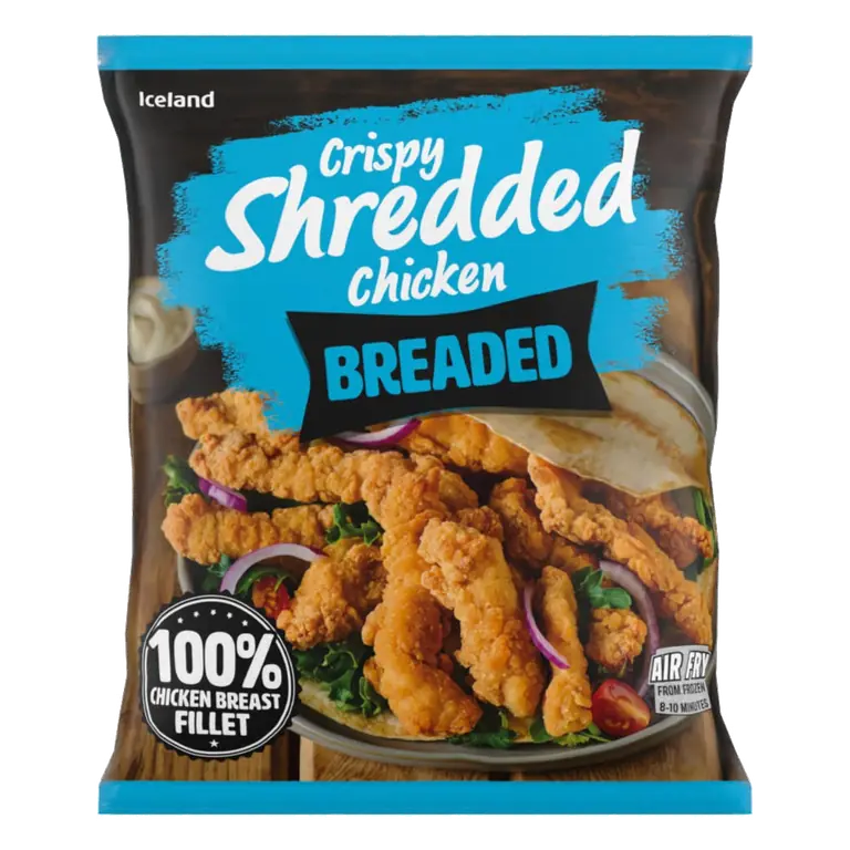 Breaded Crispy Shredded Chicken 450g