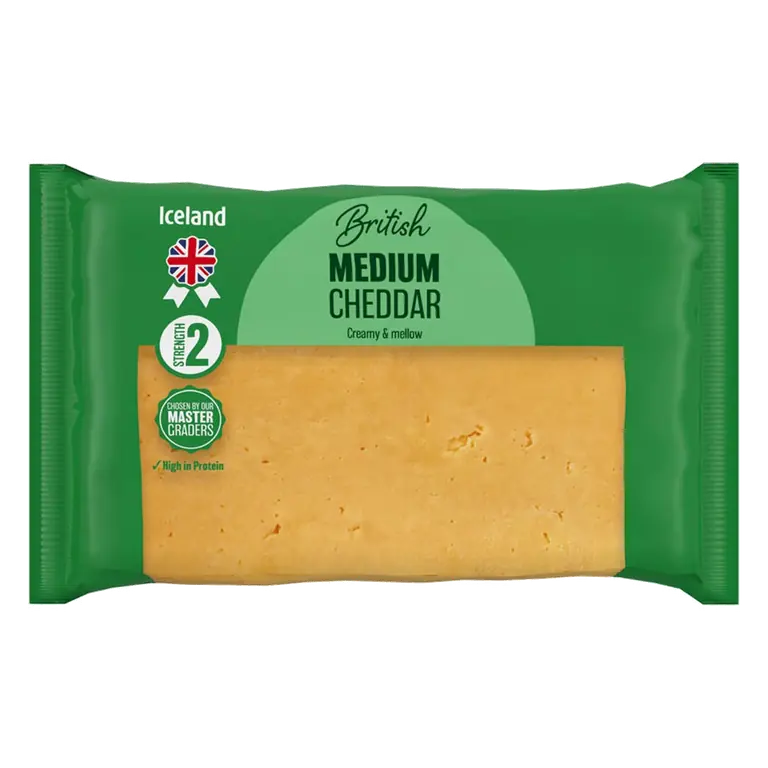 British Medium Cheddar 400g