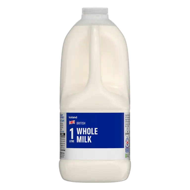 British Whole Milk 1 Litre