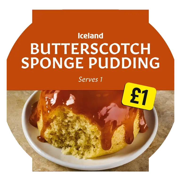Butterscotch Sponge Pudding 100g