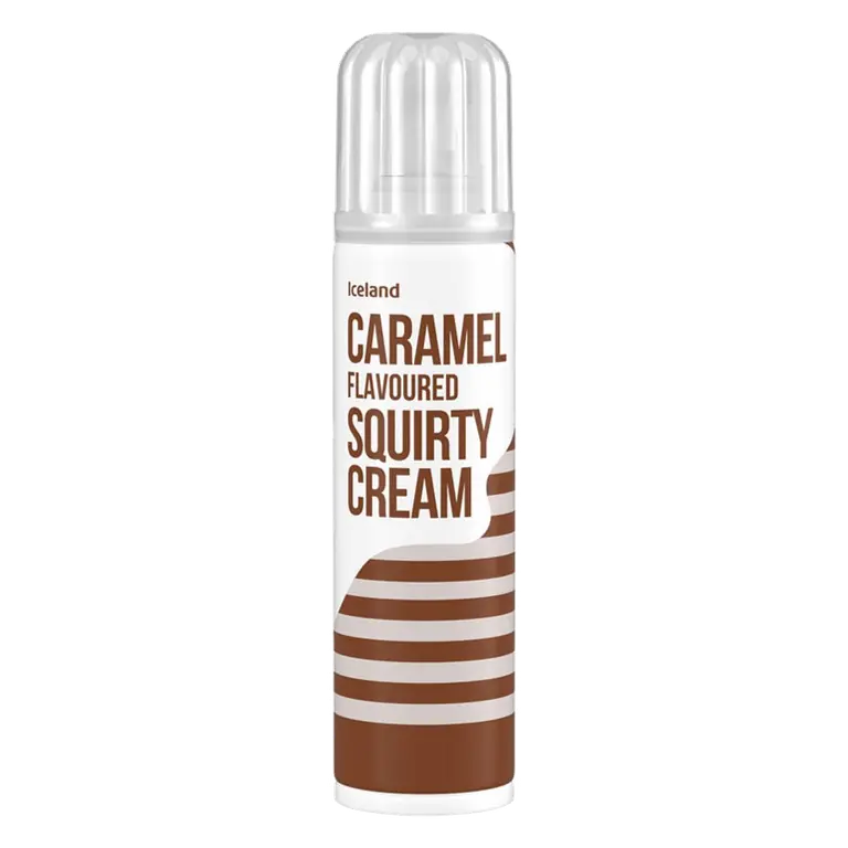 Caramel Flavoured Squirty Cream 250g