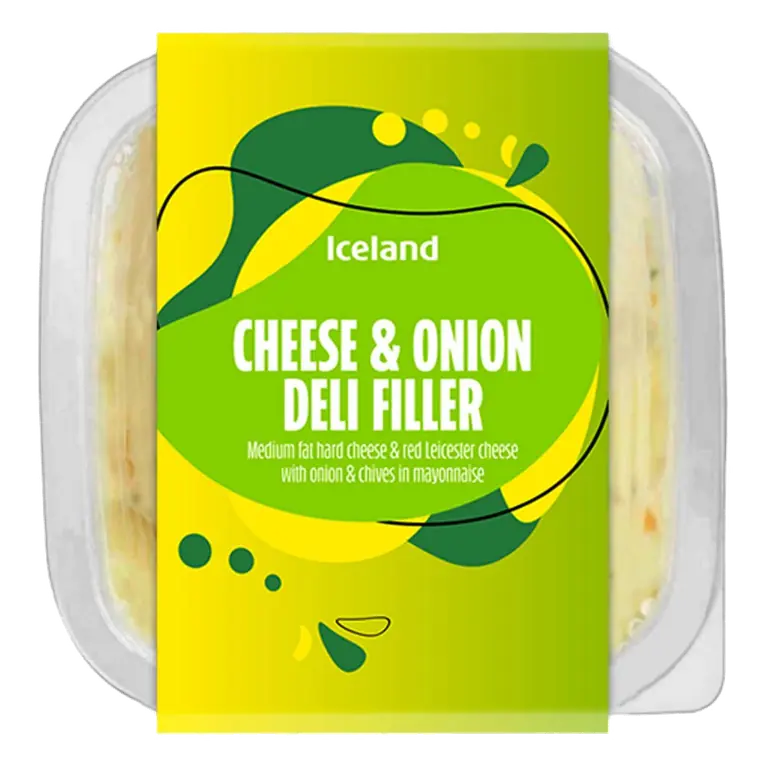 Cheese & Onion Deli Filler 225g