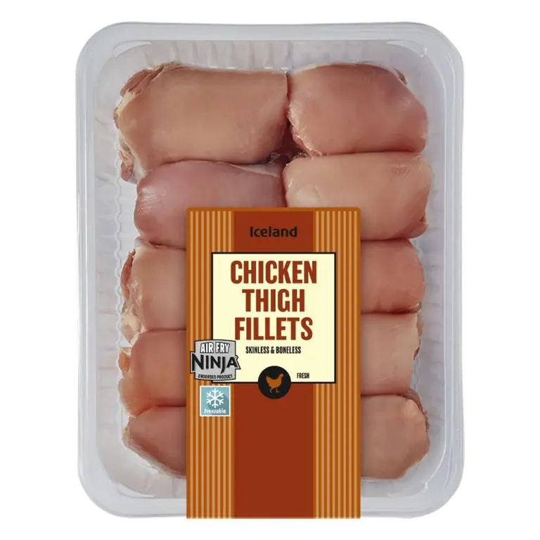 Chicken Thigh Fillets Skinless & Boneless 750g