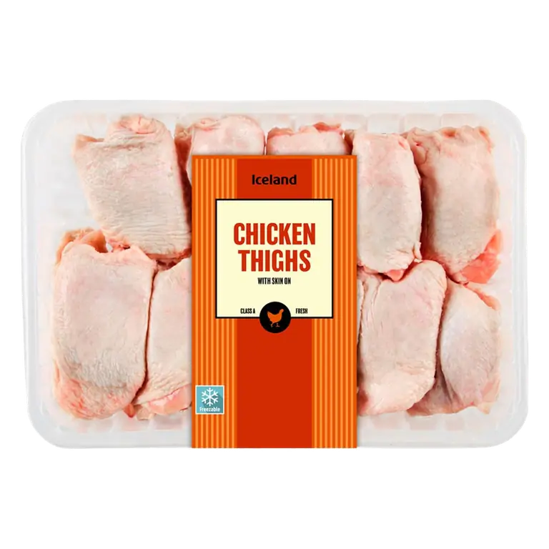 Chicken Thighs with Skin On 1.9kg