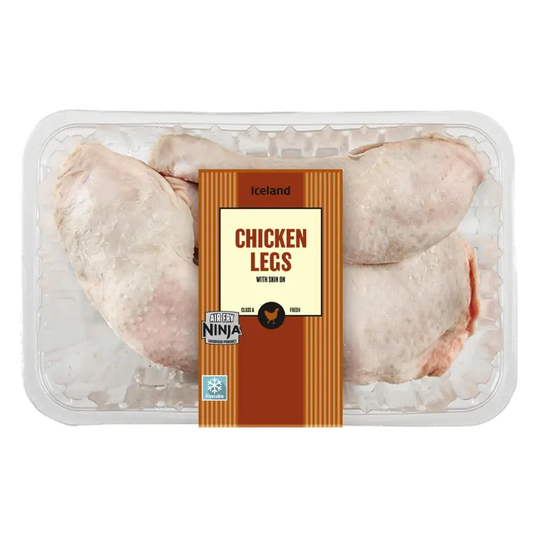 Class A Fresh British Chicken Legs with Skin on 1kg
