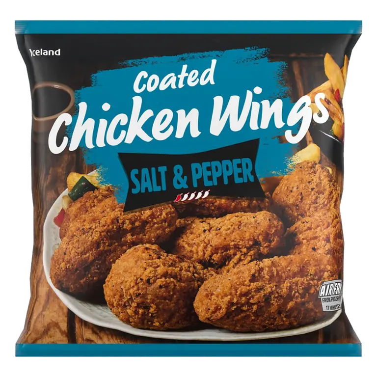 Coated Chicken Wings Salt & Pepper 600g