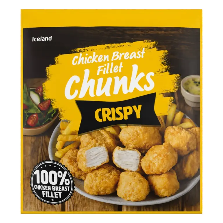 Crispy Chicken Breast Fillet Chunks 475g