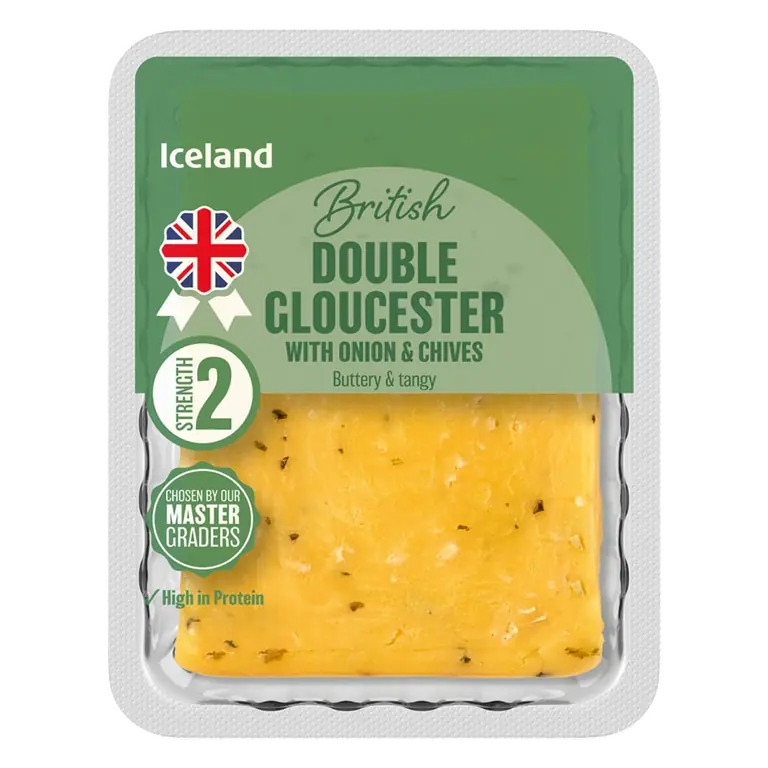 Double Gloucester with Onion & Chives 200g