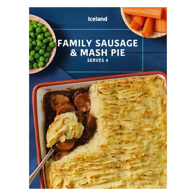 Family Sausage & Mash Pie 1.4kg