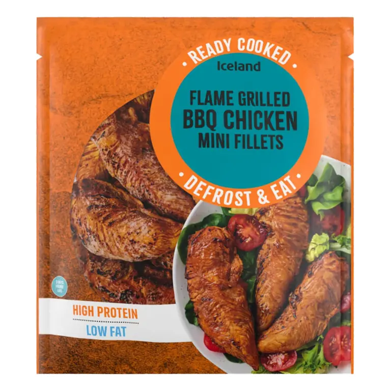 Flame Grilled BBQ Chicken Mini Fillets 450g