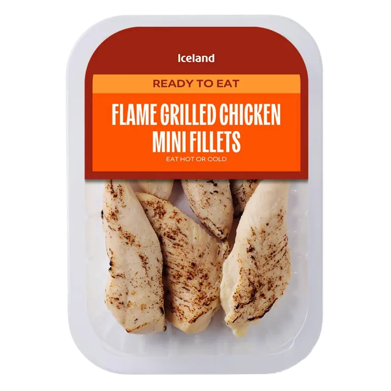 Flame Grilled Chicken Mini Fillets 125g