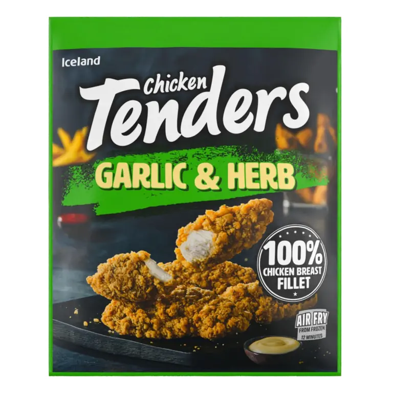 Garlic & Herb Chicken Tenders 450g