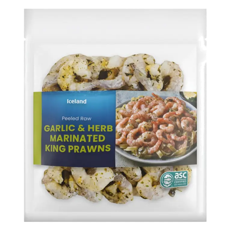 Garlic & Herb Marinated King Prawns 290g