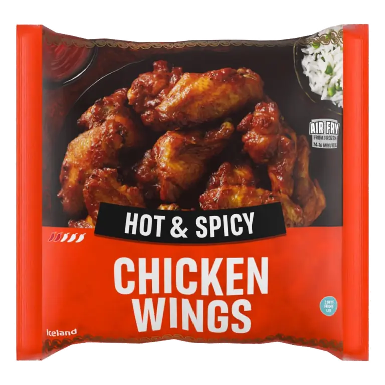 Hot & Spicy Chicken Wings 850g