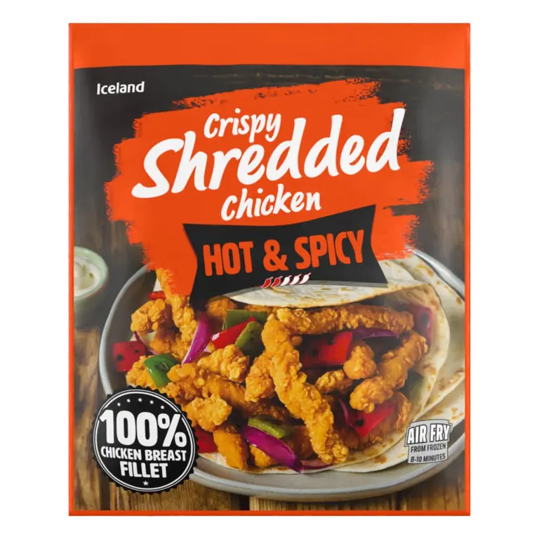 Hot & Spicy Crispy Shredded Chicken 450g