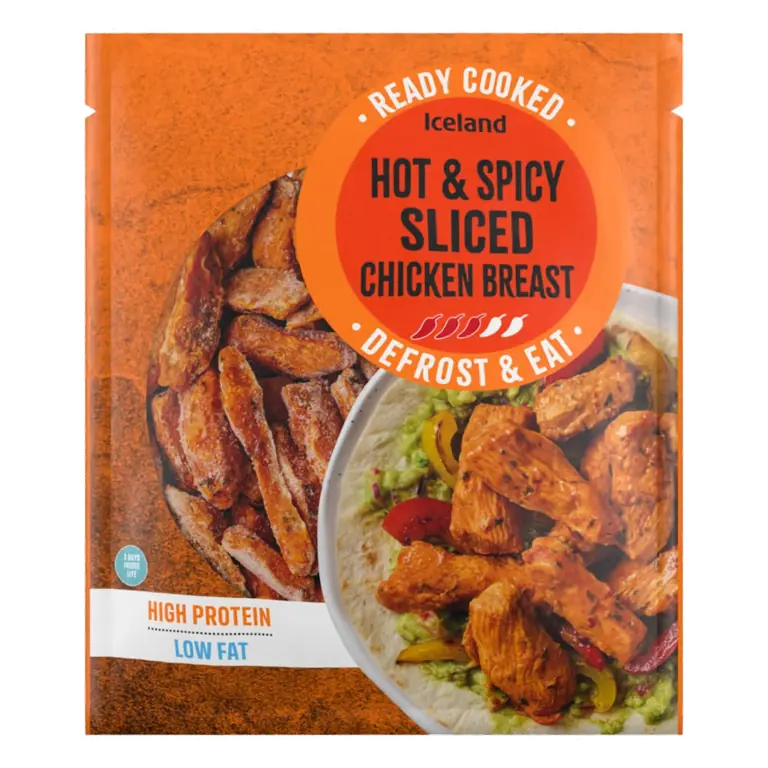 Hot & Spicy Sliced Chicken Breast 500g