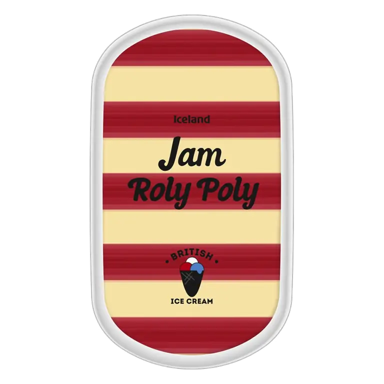 Jam Roly Poly Ice Cream 900ml