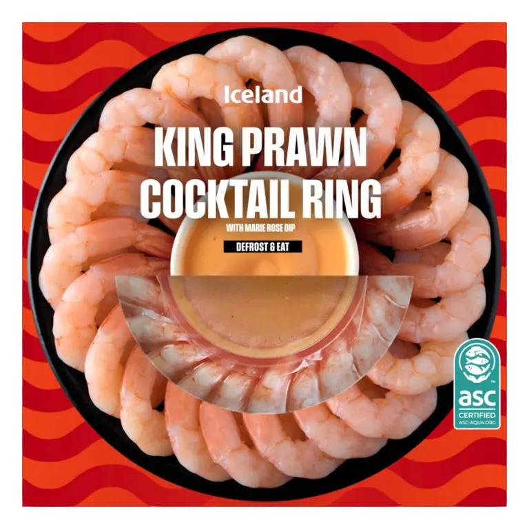 King Prawn Cocktail Ring with Marie Rose Dip 140g