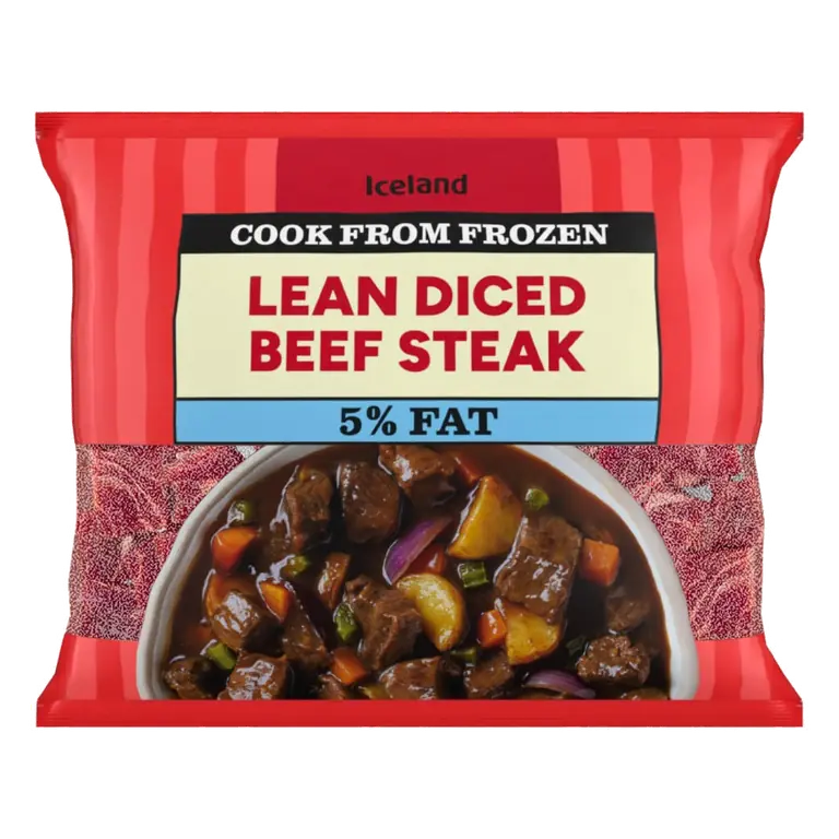 Lean Diced Beef Steak 350g