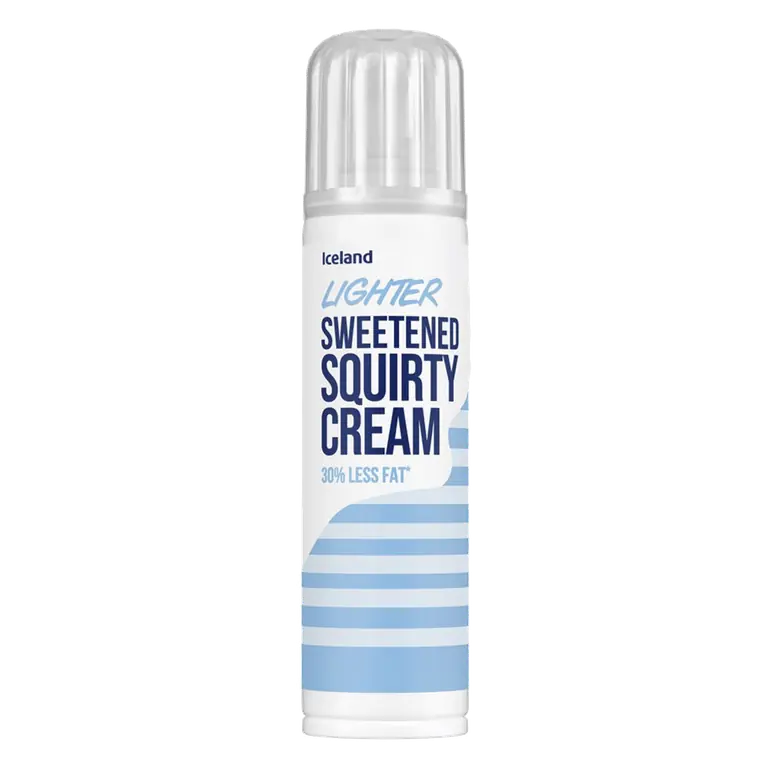 Lighter Sweetened Squirty Cream 250g
