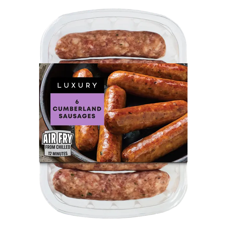 Luxury 6 Cumberland Sausages 300g