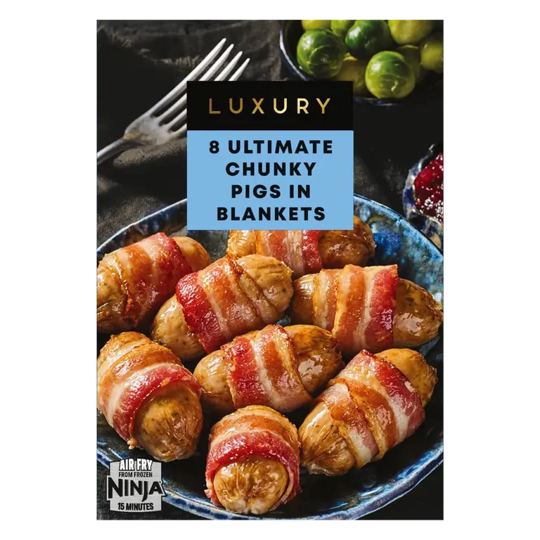 Luxury 8 Ultimate Chunky Pigs In Blankets 336g