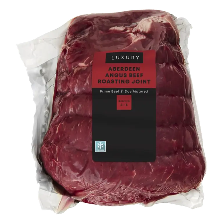 Luxury Aberdeen Angus Beef Roasting Joint 21 Day Matured 800g - 1.2kg