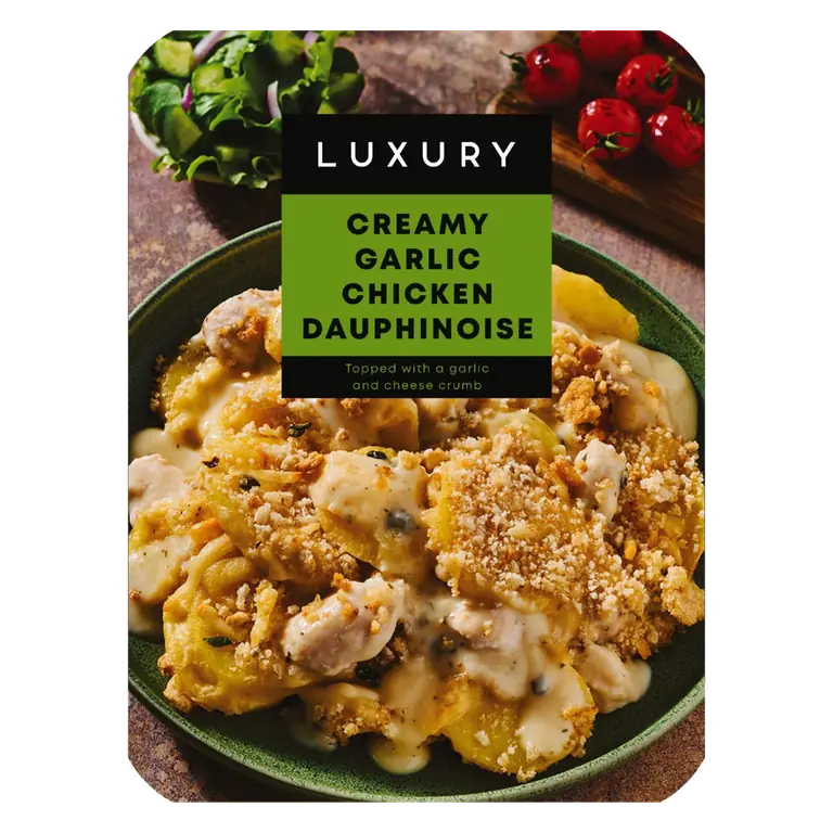 Luxury Creamy Garlic Chicken Dauphinoise 400g