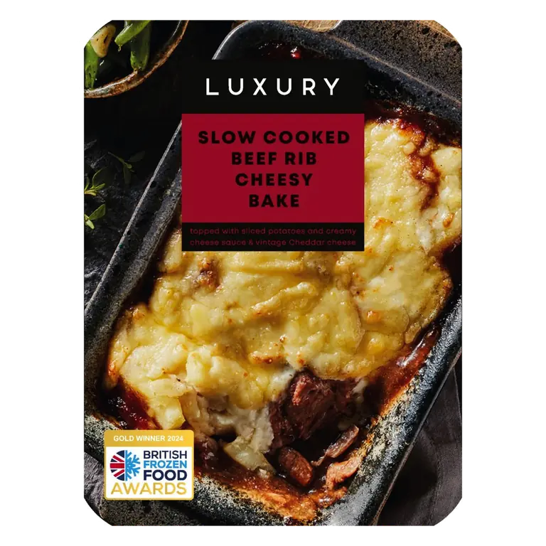 Luxury Slow Cooked Beef Rib Cheesy Bake 400g