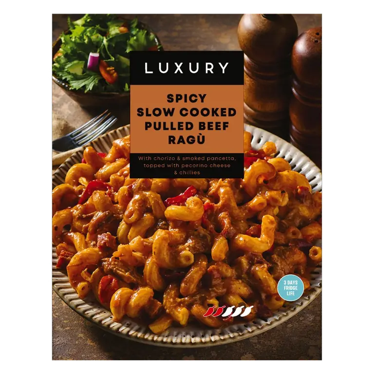 Luxury Spicy Slow cooked Pulled Beef Ragù 400g