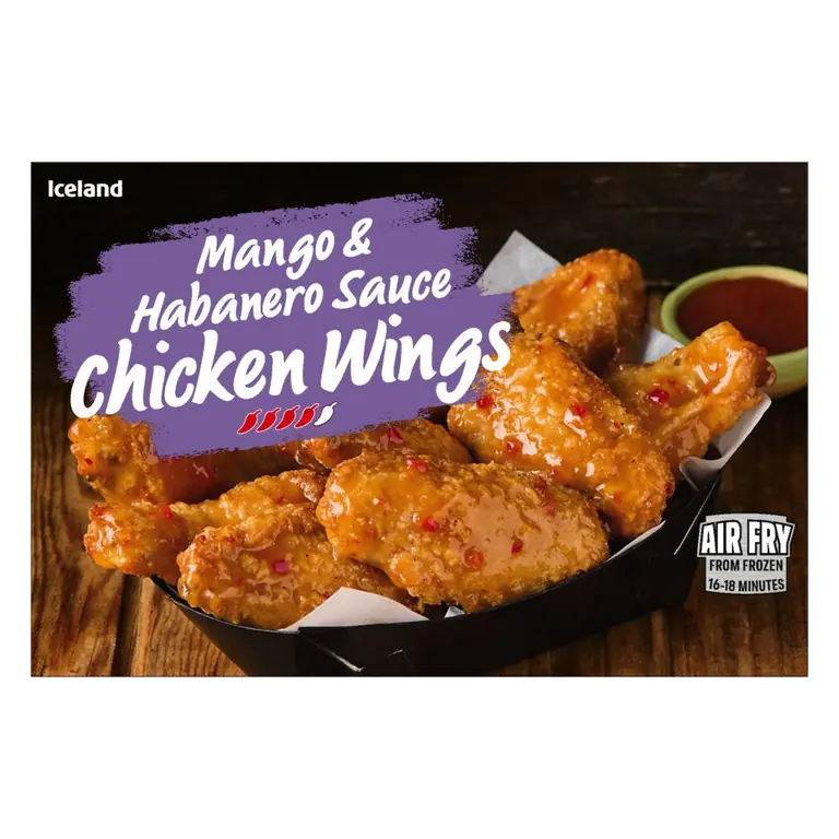Mango & Habanero Sauce Chicken Wings 475g