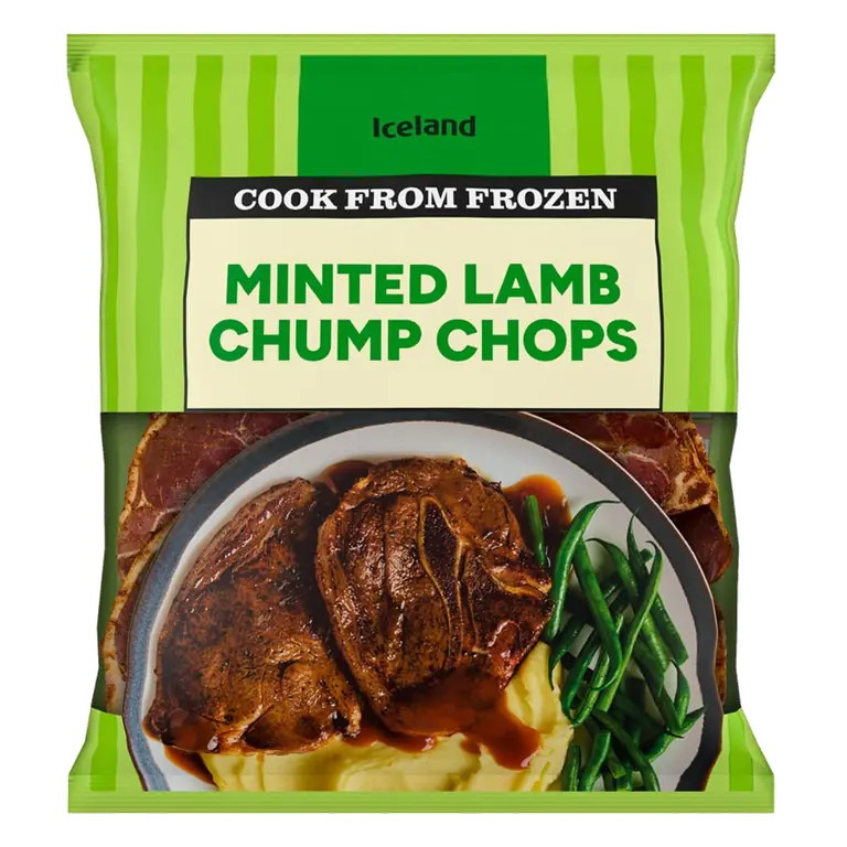 Minted Lamb Chump Chops 800g