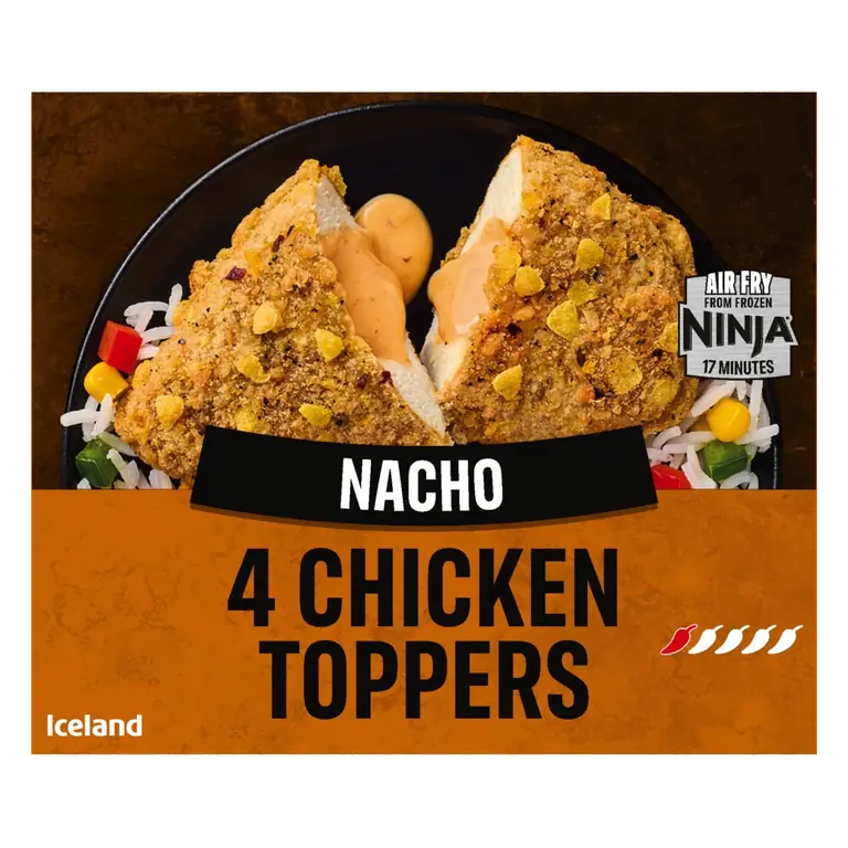 Nacho 4 Chicken Toppers 400g