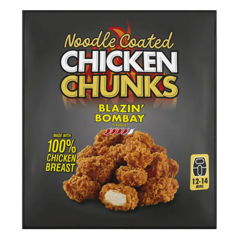 Noodle Coated Chicken Chunks Blazin' Bombay Flavour 500g