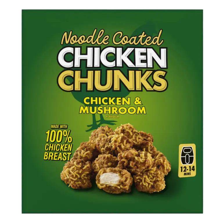 Noodle Coated Chicken Chunks Chicken & Mushroom Flavou 500g