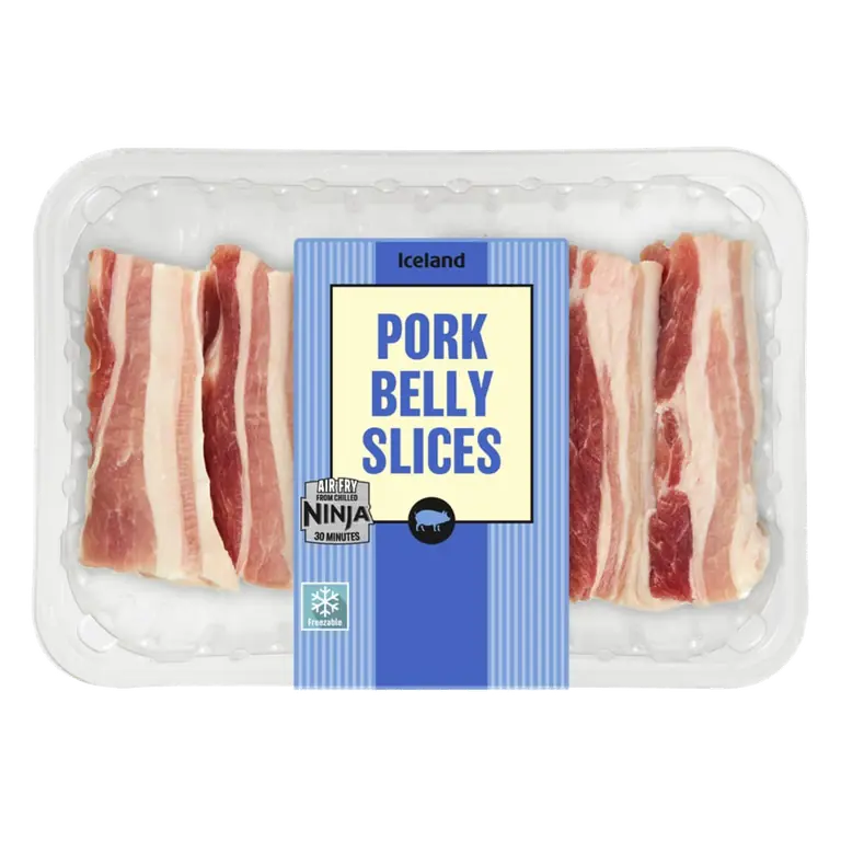 Pork Belly Slices 500g