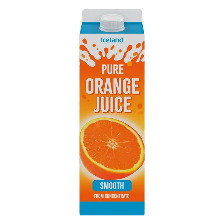 Pure Smooth Orange Juice from Concentrate 1 litre