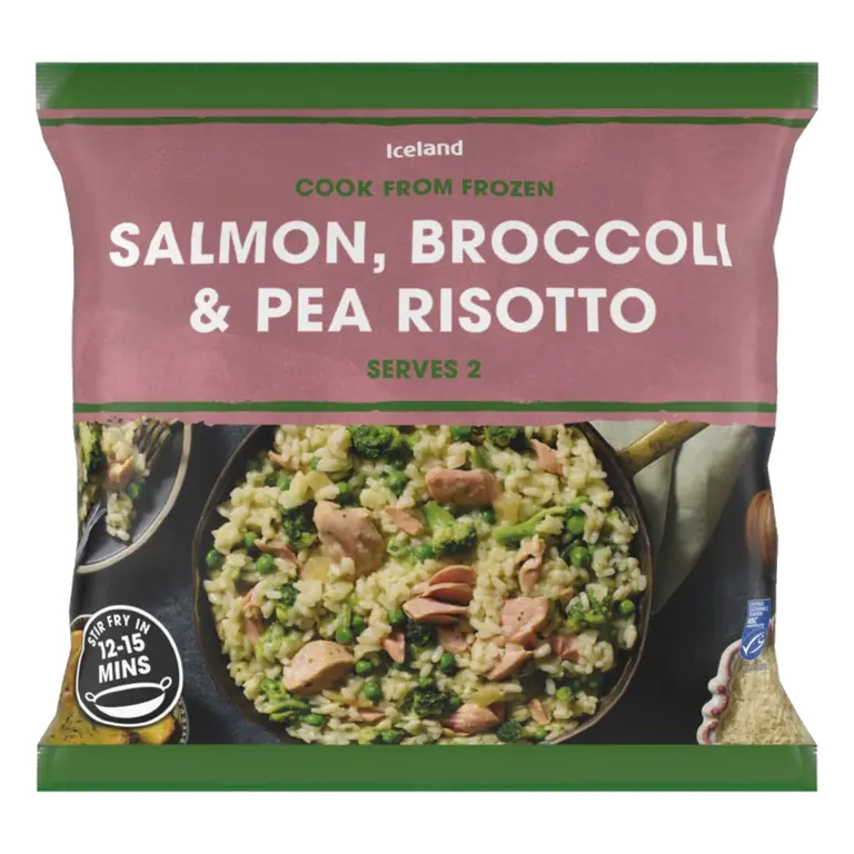 Salmon, Broccoli & Pea Risotto 750g