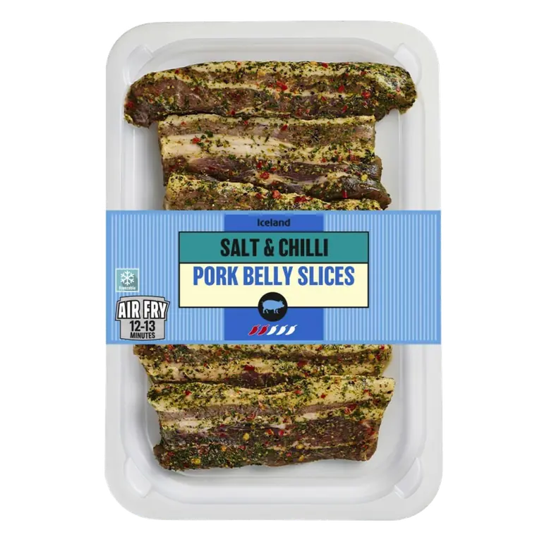 Salt & Chilli Pork Belly Slices 300g