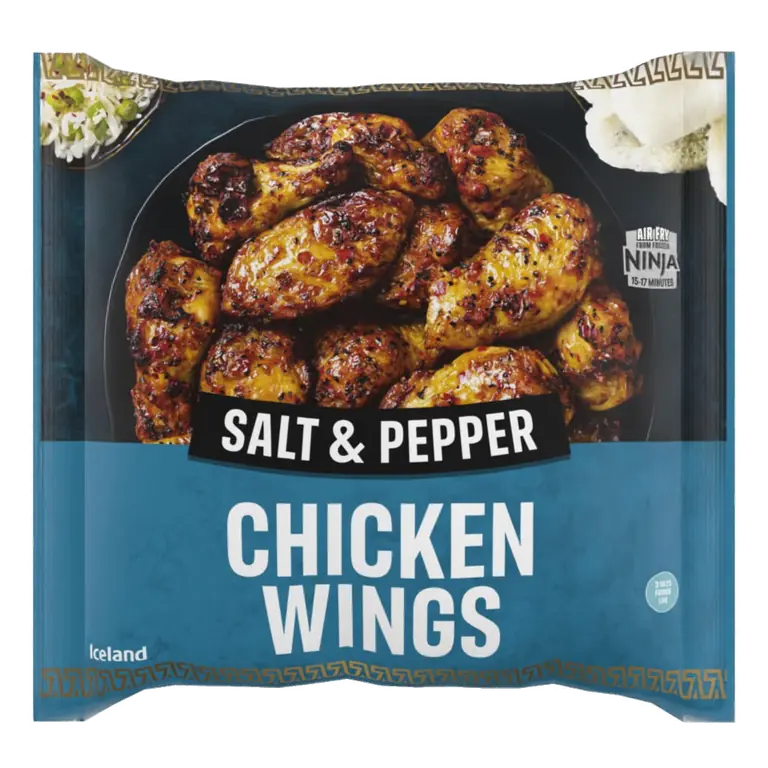 Salt & Pepper Chicken Wings: 750 g