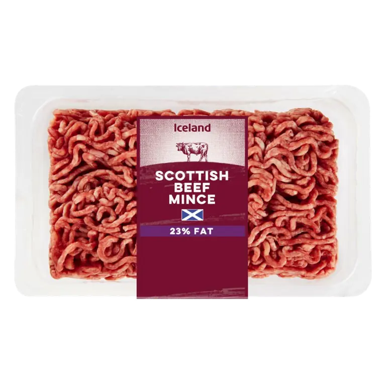 Scottish Beef Mince 23% Fat 450g