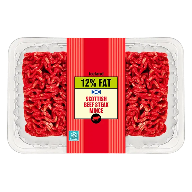 Scottish Beef Steak Mince 12% Fat 375g