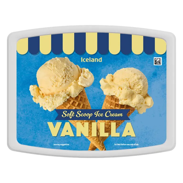 Soft Scoop Ice Cream Vanilla 2l