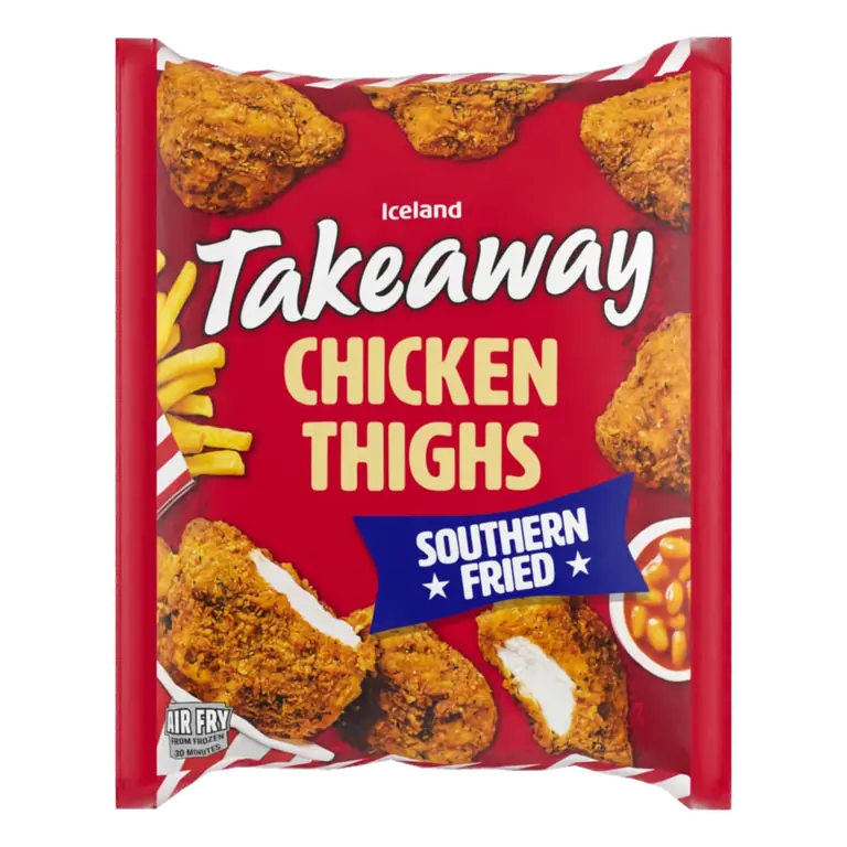 Southern Fried Chicken Thighs 600g