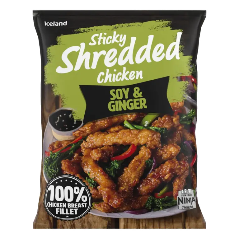 Soy and Ginger Sticky Shredded Chicken 400g