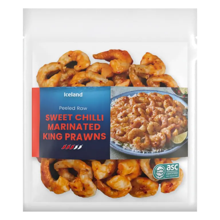 Sweet Chilli Marinated King Prawns 290g