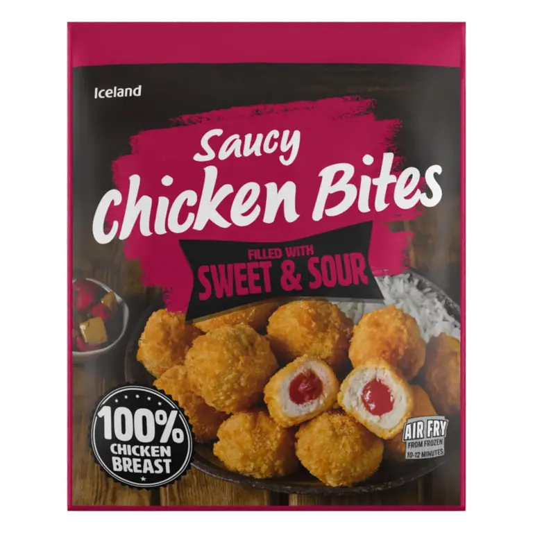 Sweet & Sour Saucy Chicken Bites 504g
